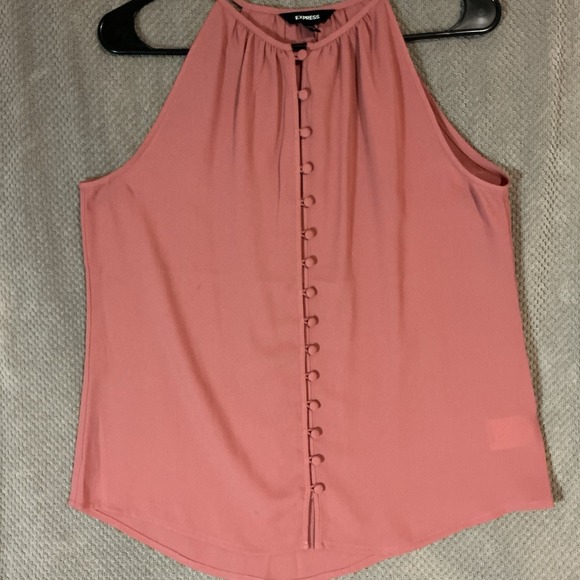 Express Women's LOT (1) Floral Thong Bodysuit & (1) Halter Coral Blouse Sz Small - Picture 16 of 16